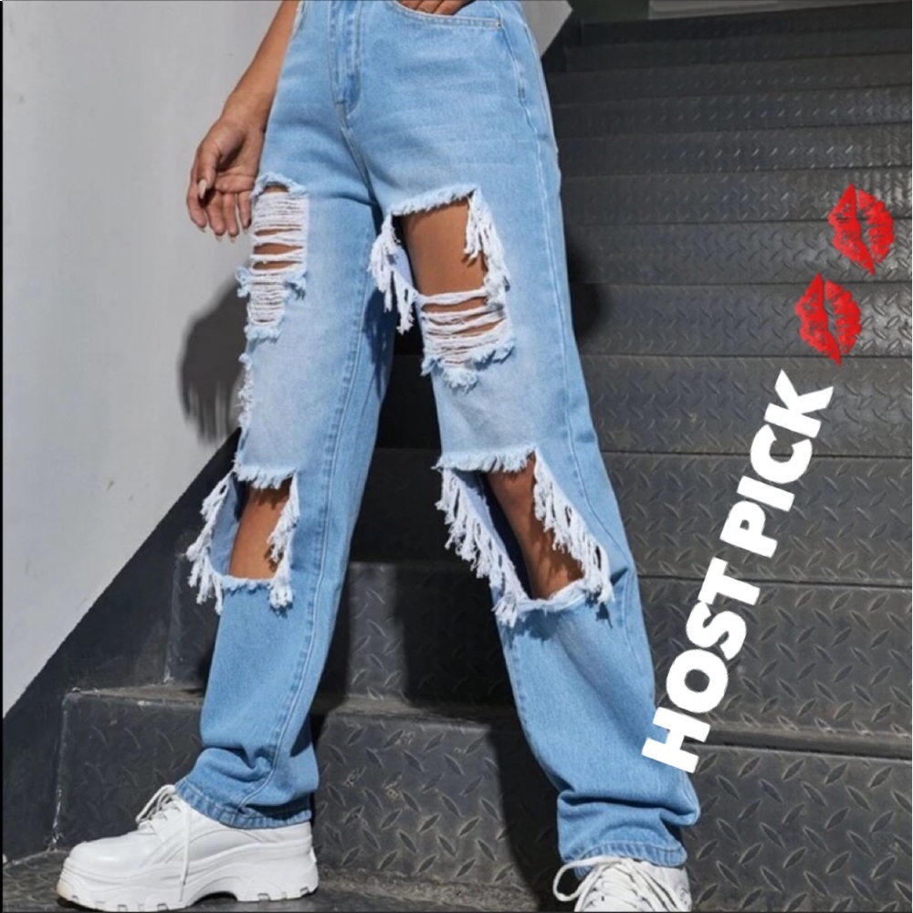 💋💋 NEW HIGH WAIST BFRIEND JEANS